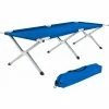 TECTAKE Feldbett Aus Aluminium - Gästebett, Klappbett, Campingbett - Blau 1 TECTAKE Feldbett Aus Aluminium - Gästebett, Klappbett, Campingbett - Blau -TECTAKE Shop 7500452 1
