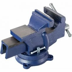 TECTAKE Schraubstock 360° Drehbar Mit Amboss - Werkbankschraubstock - 125 Mm -TECTAKE Shop 7500459 3