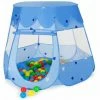 TECTAKE Spielzelt Mit 100 Bällen - Spielhaus, Spielzelt, Kinderzelt - Blau 2 TECTAKE Spielzelt Mit 100 Bällen - Spielhaus, Spielzelt, Kinderzelt - Blau -TECTAKE Shop 7500463 1