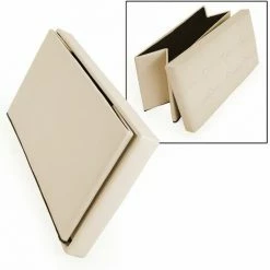 TECTAKE Faltbarer Sitzhocker Aus Kunstleder Mit Stauraum 80x40x40cm - Sitzwürfel, Sitztruhe, Hocker Mit Stauraum - Beige -TECTAKE Shop 7500490 5