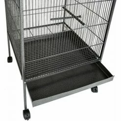 TECTAKE Vogelkäfig 146cm Hoch - Voliere, Vogelhaus, Vogelkäfig -TECTAKE Shop 7500526 4