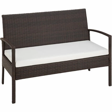 TECTAKE Rattan Sitzgruppe Sparta 3+1 - Gartenlounge, Terrassenmöbel, Rattan Lounge - schwarz/braun TECTAKE Rattan Sitzgruppe Sparta 3+1 - Gartenlounge, Terrassenmöbel, Rattan Lounge - Schwarz/braun -TECTAKE Shop 7500609 5