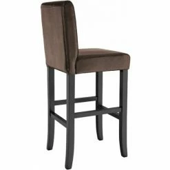 TECTAKE Barhocker Aus Kunstleder - Barstuhl, Tresenhocker, Barmöbel - Braun -TECTAKE Shop 7500688 3