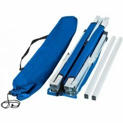 TECTAKE 2 Feldbetten Aus Aluminium - Gästebett, Klappbett, Campingbett - Blau -TECTAKE Shop 7500745 5