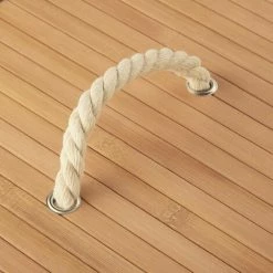 TECTAKE Wäschekorb Mit Wäschesack Rund - Wäschesammler, Wäschetruhe, Wäschesortierer -TECTAKE Shop 7500772 5