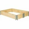 TECTAKE Hochbeet Klappbar Und Stapelbar 120x80x19cm - Frühbeet, Pflanzkasten, Gemüsebeet - 1 -TECTAKE Shop 7500916 1