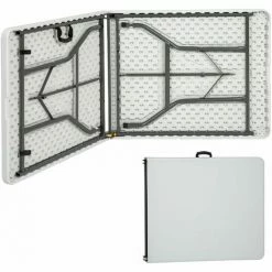 TECTAKE Camping Klapptisch 183x76x74cm - Camping Tisch, Outdoor Tisch, Campingtisch Klappbar -TECTAKE Shop 7500924 4