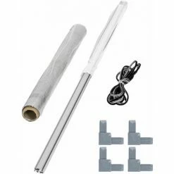 TECTAKE Lichtschachtabdeckung 115x60cm - Kellerschachtabdeckung, Schutzgitter, Lichtschachtgitter -TECTAKE Shop 7500938 4