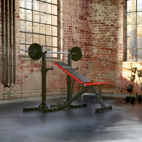 TECTAKE Langhantelständer - Hantelständer, Hantelablage, Kniebeugen-Ständer TECTAKE Langhantelständer - Hantelständer, Hantelablage, Kniebeugen-Ständer -TECTAKE Shop 7500986 2