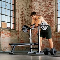 TECTAKE Hantelbank Mit Langhantelablage - Hantelständer, Hantelablage, Kniebeugen-Ständer 4 TECTAKE Hantelbank Mit Langhantelablage - Hantelständer, Hantelablage, Kniebeugen-Ständer -TECTAKE Shop 7500987 3