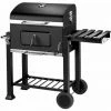 TECTAKE Holzkohlegrill Höhenverstellbar - Standgrill, Kohlegrill, Grillwagen -TECTAKE Shop 7501009 1