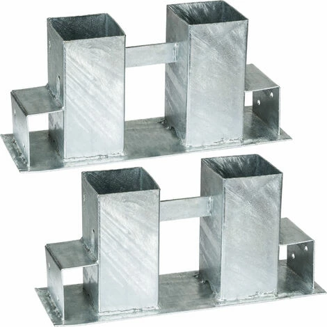 TECTAKE Holzstapelhilfe feuerverzinkt 2-tlg. - Brennholzunterstand, Brennholz Stapelhilfe, Holzstapelhalter TECTAKE Holzstapelhilfe Feuerverzinkt 2-tlg. - Brennholzunterstand, Brennholz Stapelhilfe, Holzstapelhalter -TECTAKE Shop 7501090 1