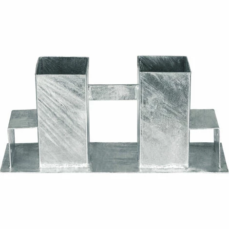 TECTAKE Holzstapelhilfe feuerverzinkt 2-tlg. - Brennholzunterstand, Brennholz Stapelhilfe, Holzstapelhalter TECTAKE Holzstapelhilfe Feuerverzinkt 2-tlg. - Brennholzunterstand, Brennholz Stapelhilfe, Holzstapelhalter -TECTAKE Shop 7501090 4