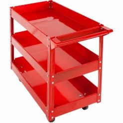 TECTAKE 2 Werkstattwagen Mit 3 Böden - Werkstattwagen, Werkzeugwagen, Rollwagen -TECTAKE Shop 7501123 5