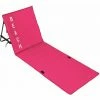 TECTAKE Strandmatte Mit Verstellbarer Lehne - Strandmatte Mit Lehne, Campingmatte Mit Rückenlehne, Strandmatratze - Pink -TECTAKE Shop 7501147 1