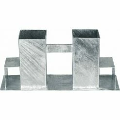 TECTAKE Holzstapelhilfe Feuerverzinkt 4-tlg. - Brennholzunterstand, Brennholz Stapelhilfe, Holzstapelhalter -TECTAKE Shop 7501218 4