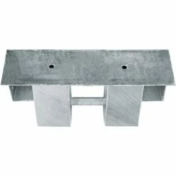 TECTAKE Holzstapelhilfe Feuerverzinkt 4-tlg. - Brennholzunterstand, Brennholz Stapelhilfe, Holzstapelhalter -TECTAKE Shop 7501218 5