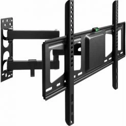 TECTAKE TV Wandhalterung Neigbar, Schwenkbar Für 32" (81cm) - 60" (152cm), VESA Max.: 600x400, Bis 60kg - TV Halterungen, Fernsehhalterungen, Fernseher Wandhalterungen