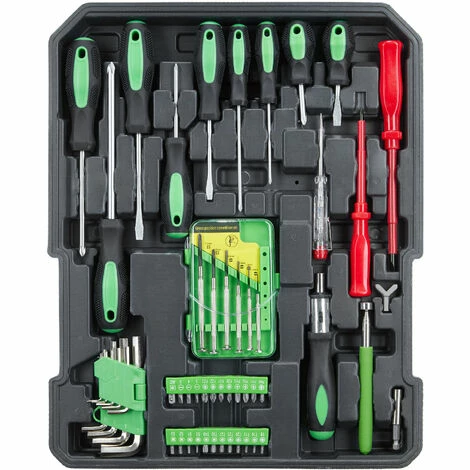 TECTAKE Trolley Werkzeugkoffer 899-tlg. - Werkzeugkasten, Werkzeugkiste, Werkzeugtrolley TECTAKE Trolley Werkzeugkoffer 899-tlg. - Werkzeugkasten, Werkzeugkiste, Werkzeugtrolley -TECTAKE Shop 7501419 2