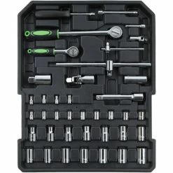 TECTAKE Trolley Werkzeugkoffer 899-tlg. - Werkzeugkasten, Werkzeugkiste, Werkzeugtrolley 4 TECTAKE Trolley Werkzeugkoffer 899-tlg. - Werkzeugkasten, Werkzeugkiste, Werkzeugtrolley -TECTAKE Shop 7501419 3