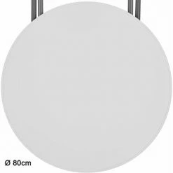 TECTAKE Stehtisch Klappbar Aus Stahl Ø80cm - Bartisch, Klapptisch, Bistrotisch -TECTAKE Shop 7501432 4