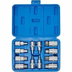 TECTAKE Innensechskant Steckschlüsselsatz 12-tlg. - Torx, Steckschlüsselsatz, Torx Schraubendreher -TECTAKE Shop 7501453 3