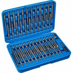 TECTAKE Shop 28 TECTAKE Bitset Lang 51-tlg. - Bitset, Torx Bit, Innensechskant