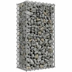 TECTAKE Gabione Steinkorb Mit Maschenweite 5x10cm - Drahtkorb, Metallkorb, Steinkörbe - 100 X 30 X 50 Cm 6 TECTAKE Gabione Steinkorb Mit Maschenweite 5x10cm - Drahtkorb, Metallkorb, Steinkörbe - 100 X 30 X 50 Cm -TECTAKE Shop 7501477 5