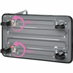 TECTAKE Plattformwagen Mit Bremsen - Rollwagen, Transportwagen, Handwagen - Schwarz 150 Kg -TECTAKE Shop 7501494 4