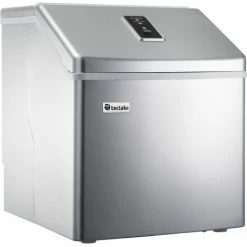 TECTAKE Eiswürfelmaschine Für Klare Eiswürfel - Eiswürfelmaschine, Eisbereiter, Eiswürfelmaker