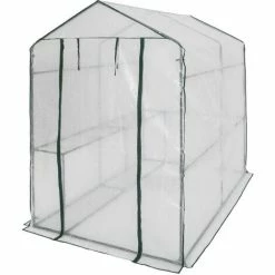 TECTAKE Gewächshaus Mit Plane - Frühbeet, Tomatenhaus, Treibhaus -TECTAKE Shop 8417197 3