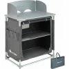TECTAKE Campingküche 76x53,5x107cm - Outdoorküche, Campingschrank, Campingausstattung - Grau -TECTAKE Shop 8447587 1