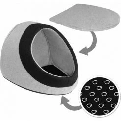 TECTAKE Tierbett Dreamer - Katzenhöhle, Katzenbett, Hundehöhle - M / 32 X 32 X 28 Cm -TECTAKE Shop 9307082 3